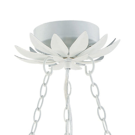 Alysa Semi-Flush 30", Matte White