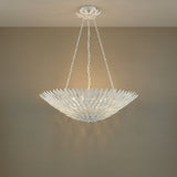 Alysa Pendant 30", Matte White for Transitional home with White walls