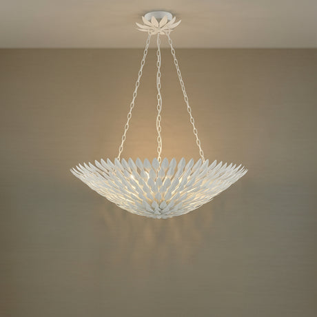Alysa Pendant 30", Matte White for Transitional home with White walls