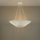 Alysa Pendant 30", Matte White for Transitional home with White walls