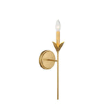 Alice Single Sconce, Antique Gold