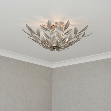 Alison Semi-Flush 21 for Transitional home with Light Gray Textured Walls