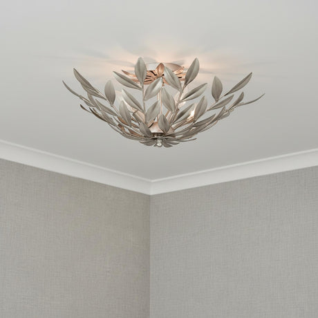 Alison Semi-Flush 21 for Transitional home with Light Gray Textured Walls