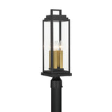 Easton Outdoor Post Light, Black