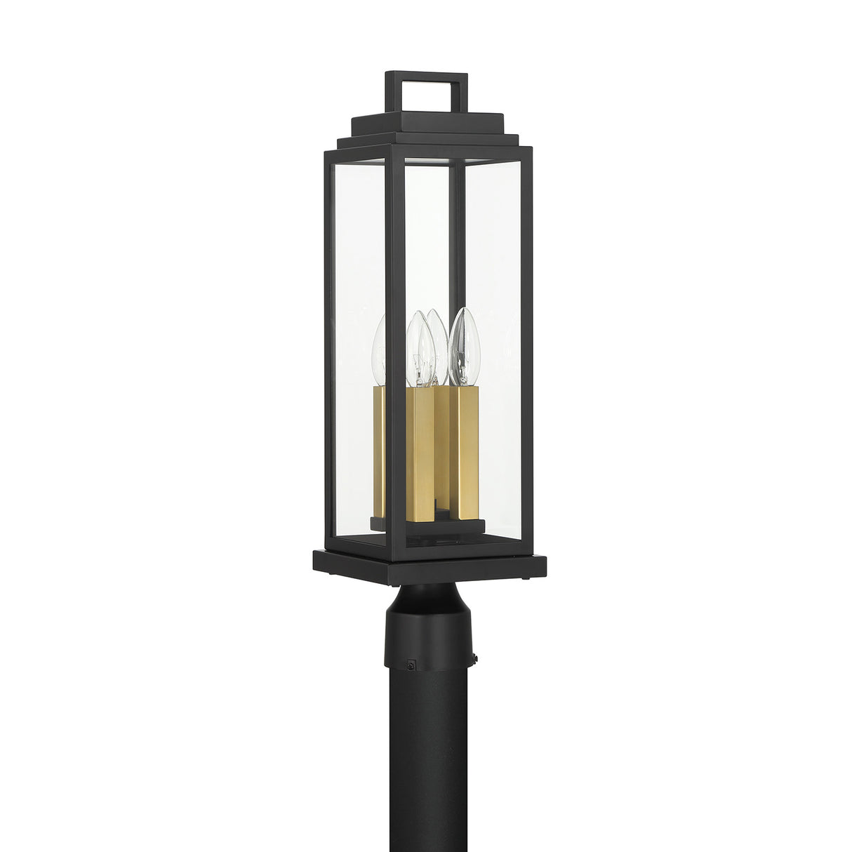 Easton Outdoor Post Light, Black