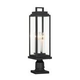 Easton Outdoor Post Light, Black