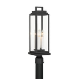 Easton Outdoor Post Light, Black