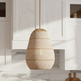 Sienna 3 Light Pendant 16" for Modern Farmhouse home with White Siding