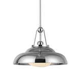 Neville Pendant 14", Polished Nickel