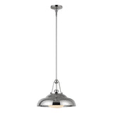 Neville Pendant 14", Polished Nickel