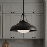 Neville Pendant 14, Urban Bronze for Modern Farmhouse home with Gray Shiplap