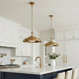 Neville Pendant 20", Polished Brass