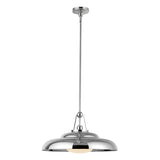 Neville Pendant 20", Polished Nickel