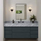 Reese Wall Sconce, Matte Black and Opal Glass