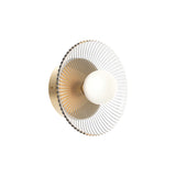 Ivan LED Wall Sconce, Brusehd Brass