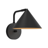 Juno Wall Sconce, Matte Black