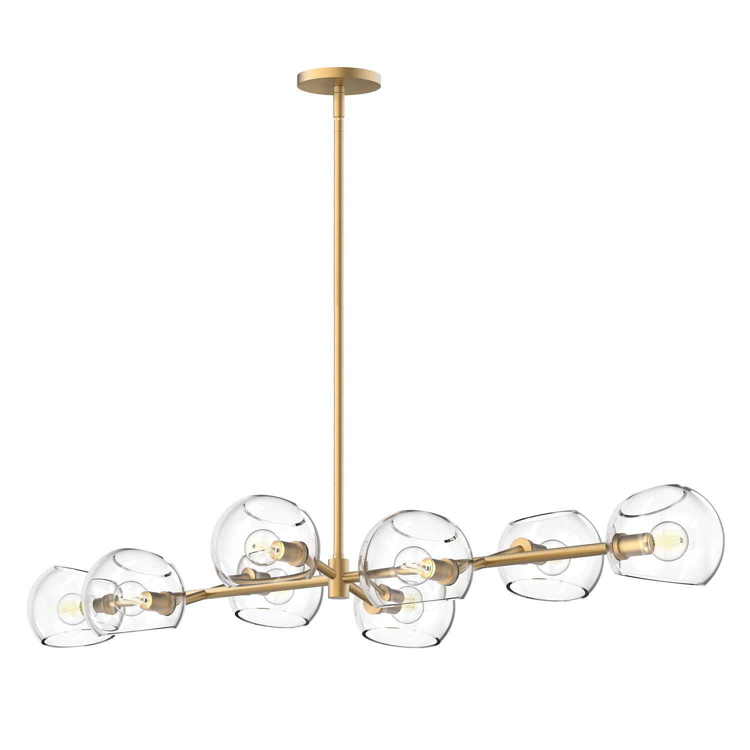 Flynn 8 Light Linear Pendant 48
