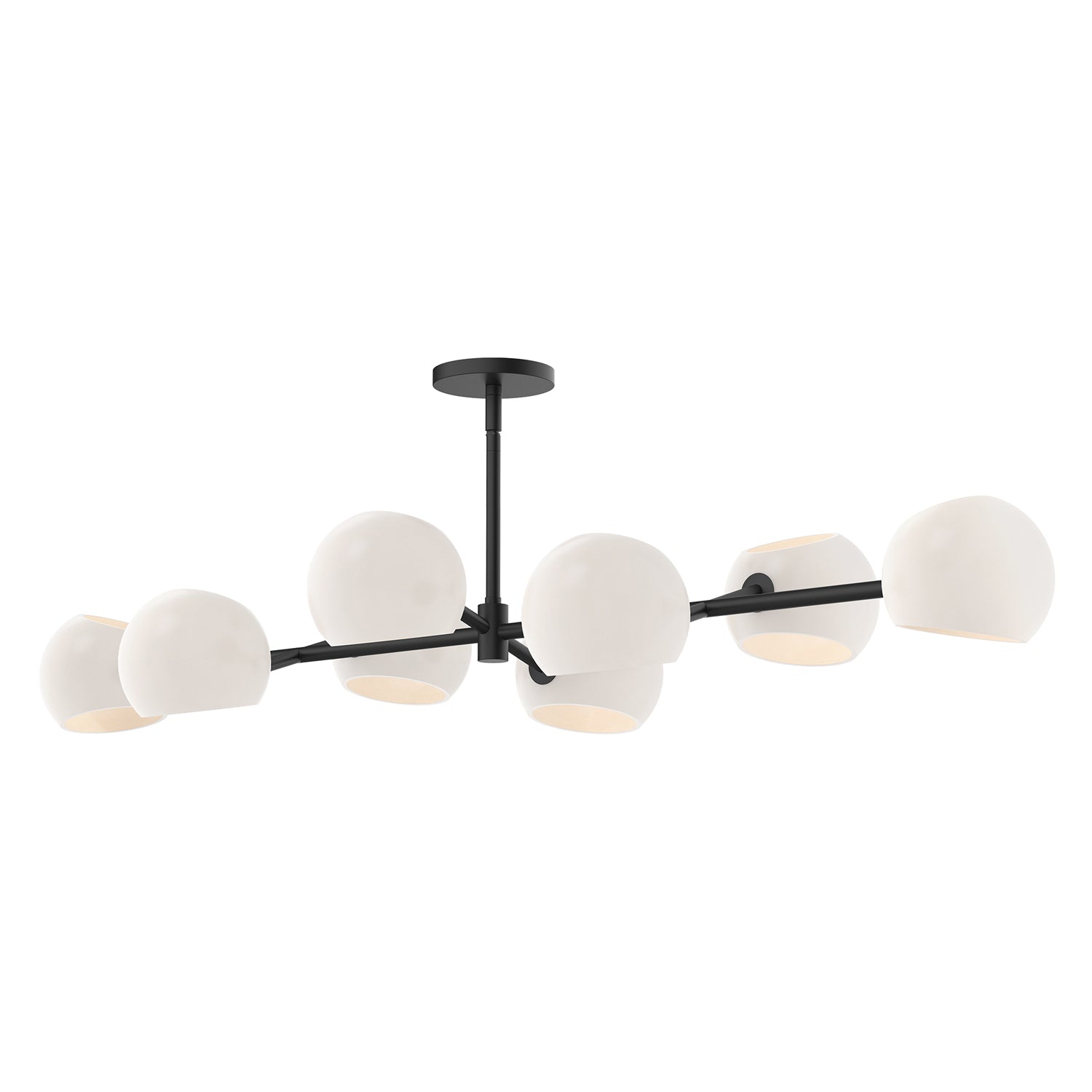 Flynn 8 Light Linear Chandelier 48