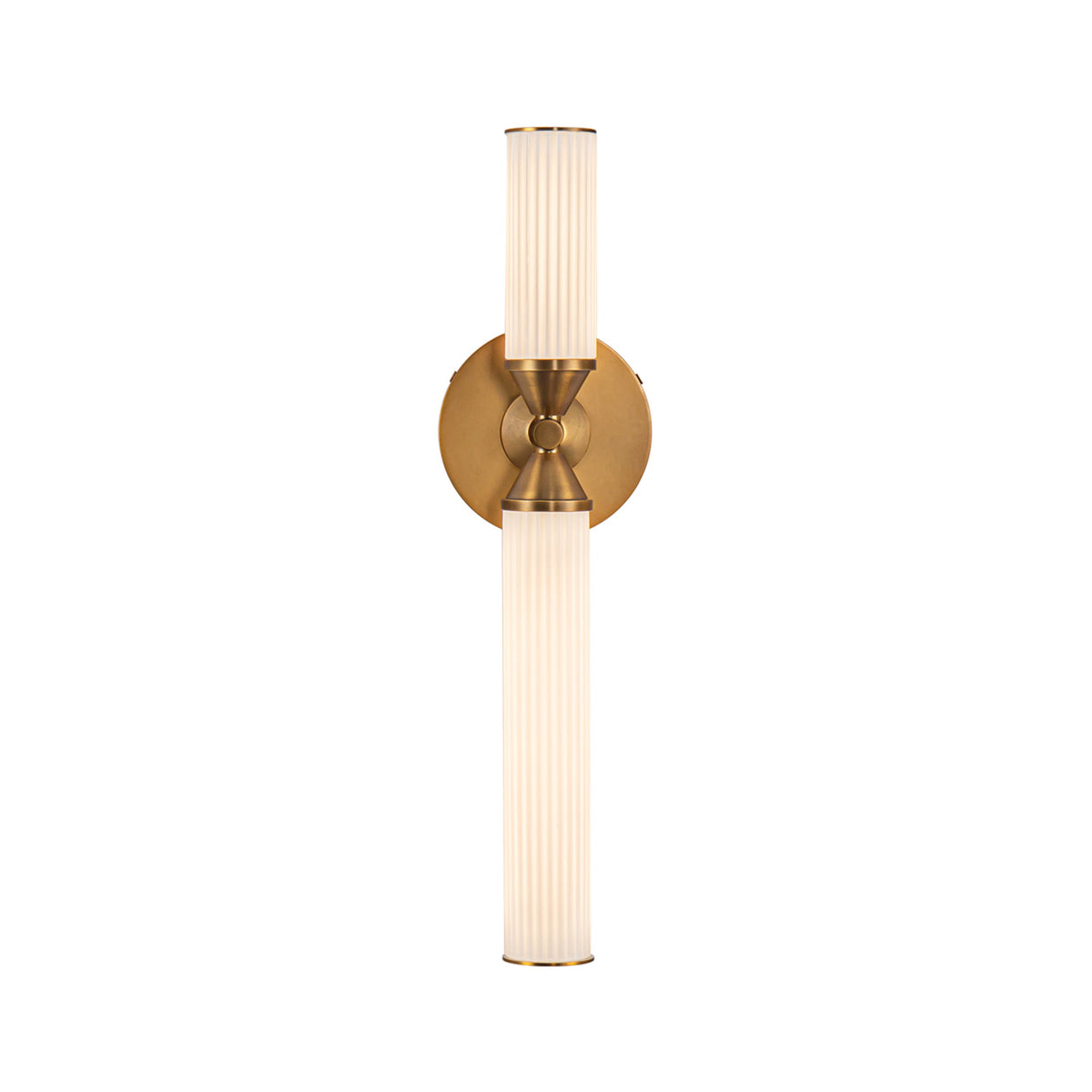 Blain LED Wall Sconce 18", Vintage Brass