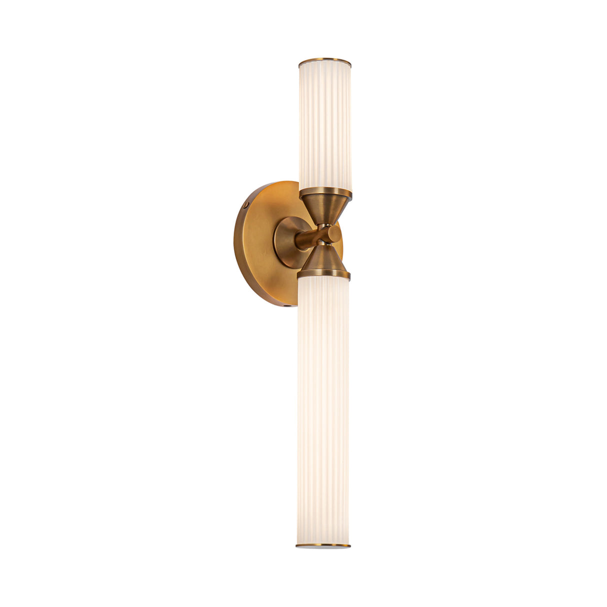 Blain LED Wall Sconce 18", Vintage Brass
