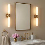 Blain LED Wall Sconce 22", Vintage Brass