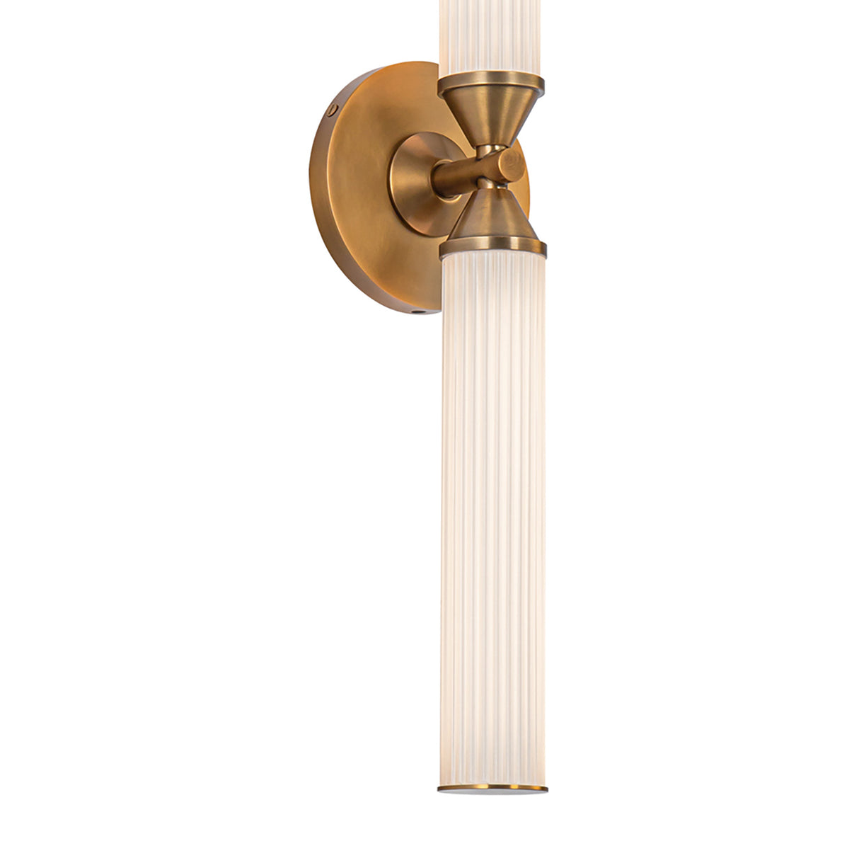 Blain LED Wall Sconce 22", Vintage Brass