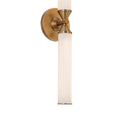 Blain LED Wall Sconce 22", Vintage Brass