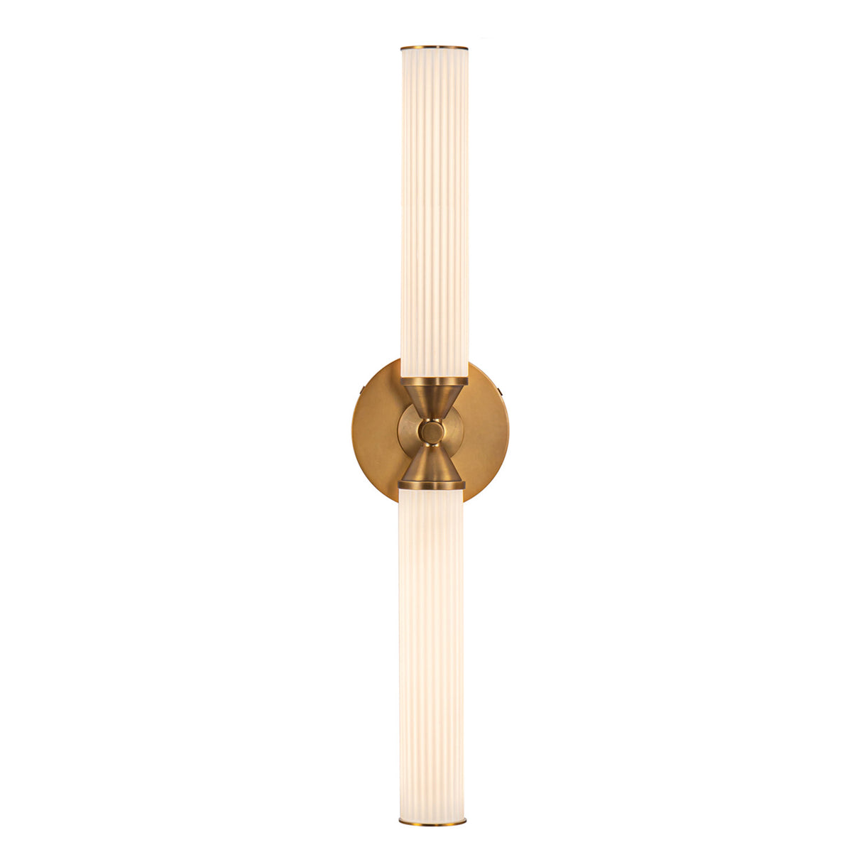 Blain LED Wall Sconce 22", Vintage Brass