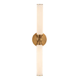 Blain LED Wall Sconce 22", Vintage Brass