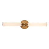 Blain LED Wall Sconce 22", Vintage Brass