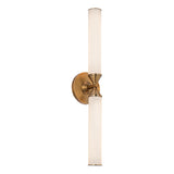 Blain LED Wall Sconce 22", Vintage Brass