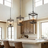 Pierce Small Lantern Pendant 12", Urban Bronze