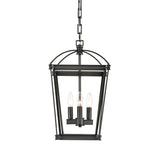 Pierce Small Lantern Pendant 12", Urban Bronze