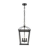 Pierce Small Lantern Pendant 12", Urban Bronze