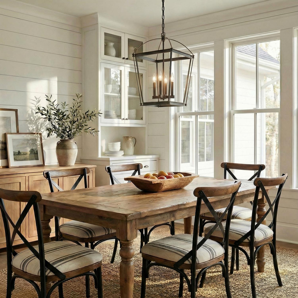 Pierce Medium Lantern Pendant 17", Urban Bronze