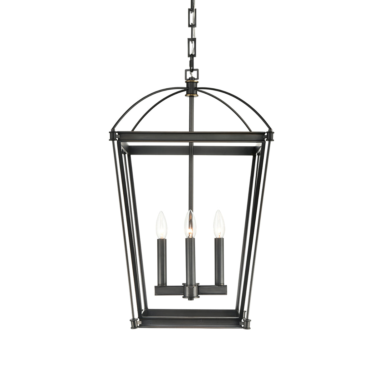 Pierce Medium Lantern Pendant 17", Urban Bronze