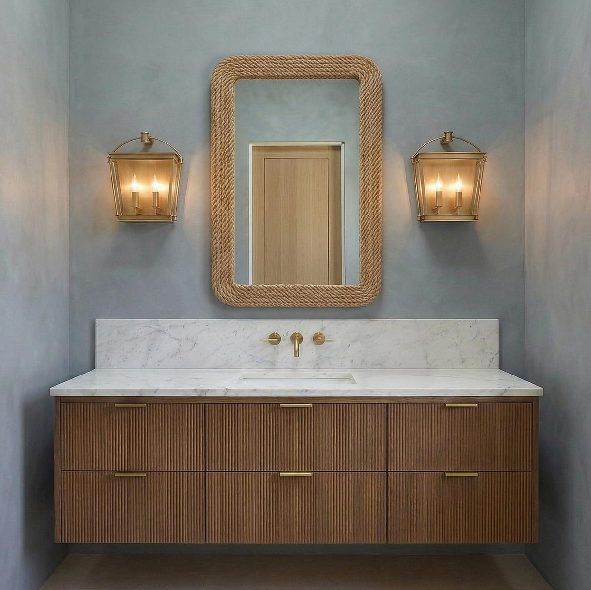Pierce Wall Sconce, Vintage Brass