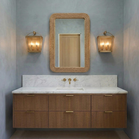 Pierce Wall Sconce, Vintage Brass