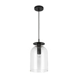 Bella Pendant 8", Matte Black