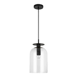 Bella Pendant 8", Matte Black