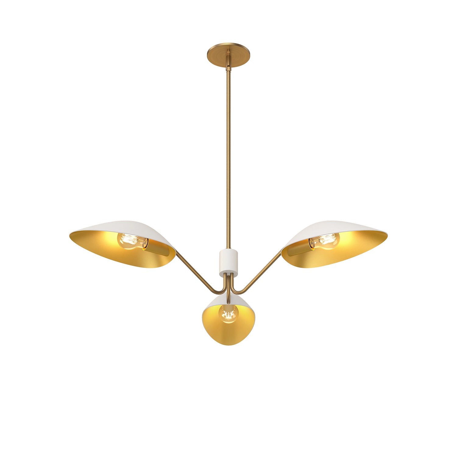 Jade 3 Light Chandelier 36