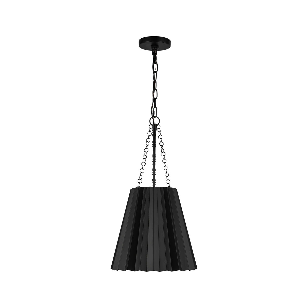 Maris Small Pendant 12", Matte Black