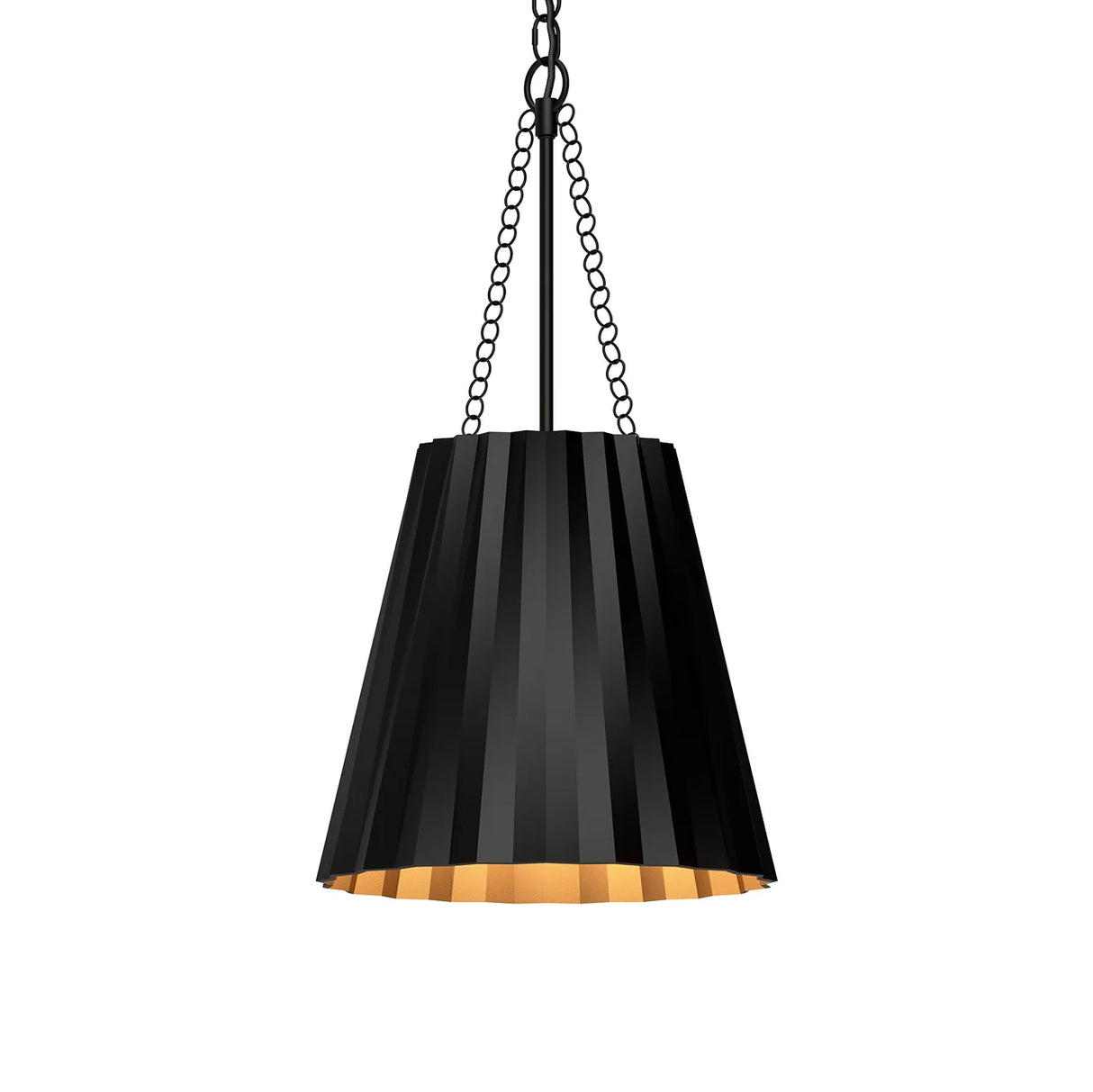 Maris Small Pendant 12", Matte Black