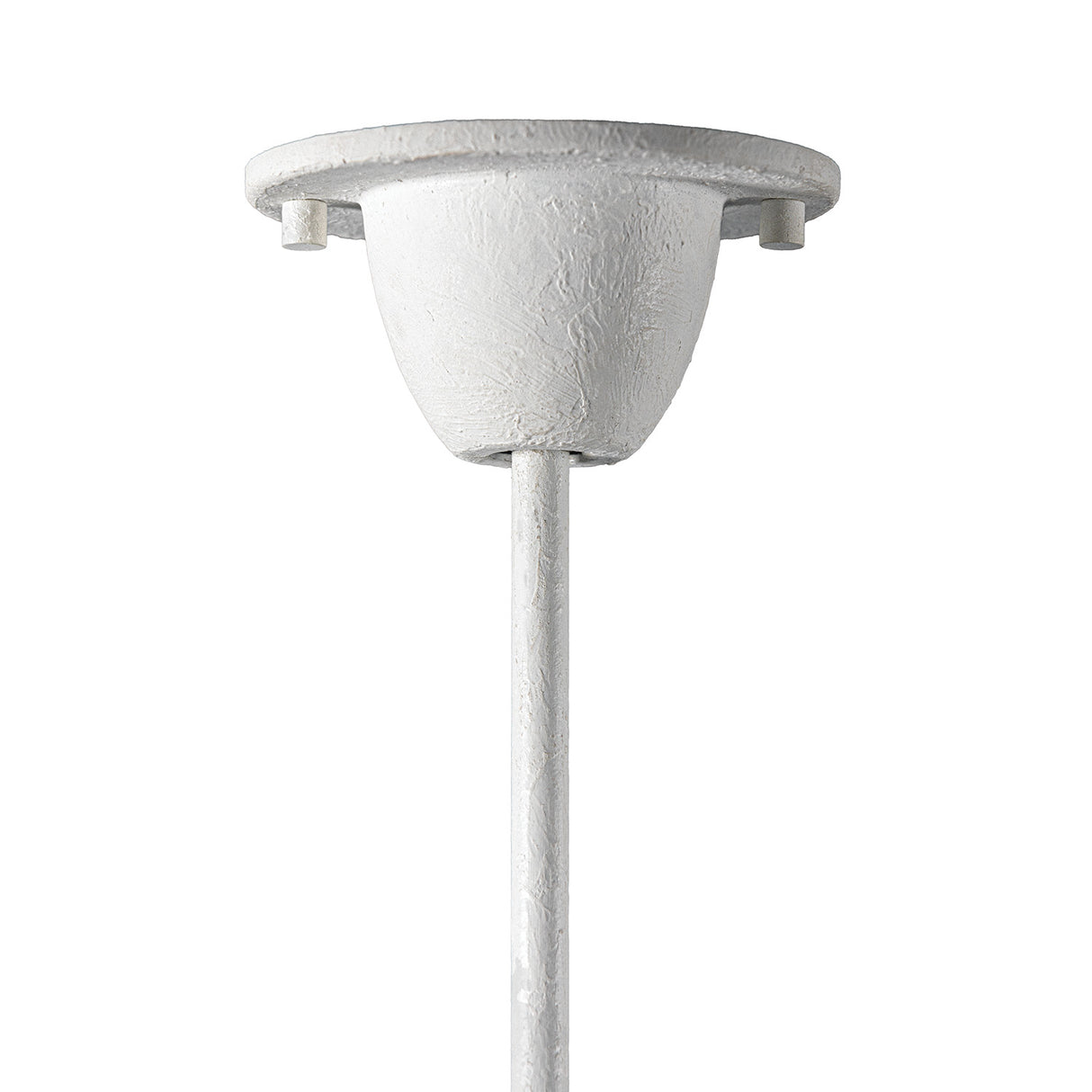 Anita 6 Light Chandelier 37", White Plaster