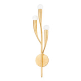 Anita Wall Sconce 24", Gold Leaf
