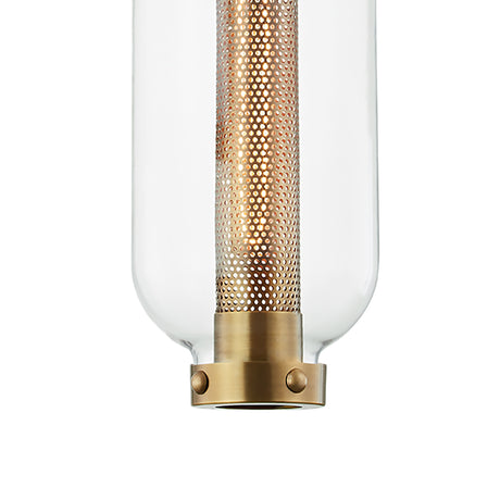Bennett Outdoor Wall Light, Medium 19" Vintage Brass