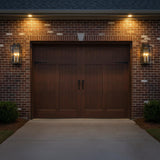 Orin Outdoor Wall Light, Large 24" Bronze with Vintage Brass Accents