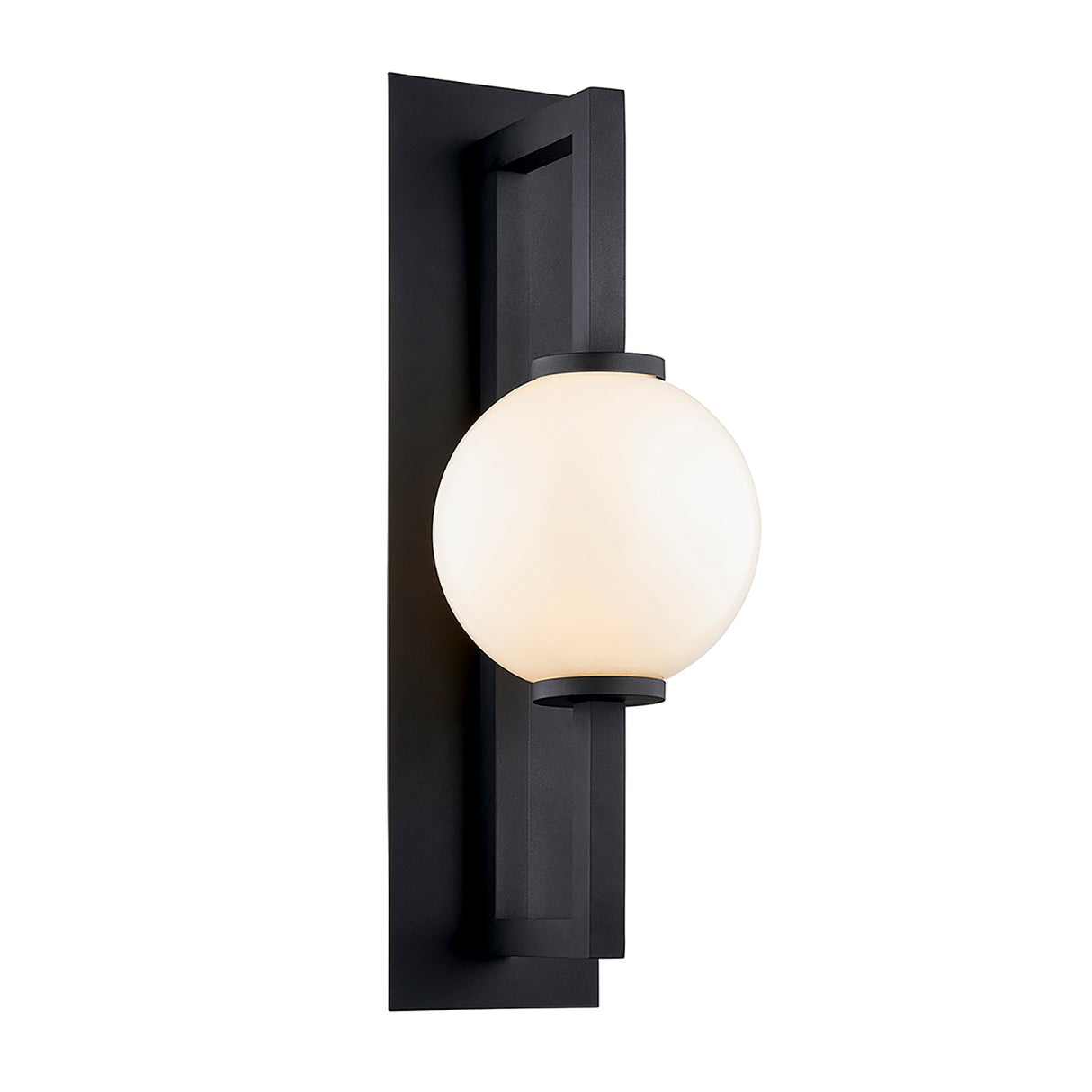 Gus Outdoor Wall Light, Large 24" Textured Black