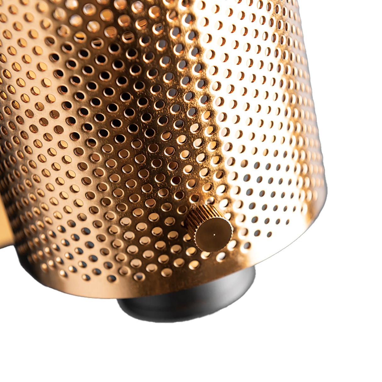 Oliver Wall Sconce, Black and Vintage Brass