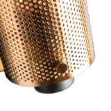 Oliver Wall Sconce, Black and Vintage Brass